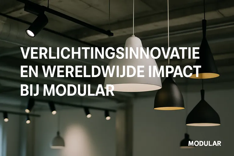 Verlichtingsinnovatie en wereldwijde impact bij Modular
